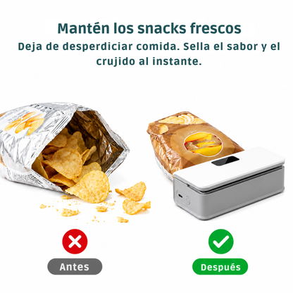 Sellador de Bolsas Recargable